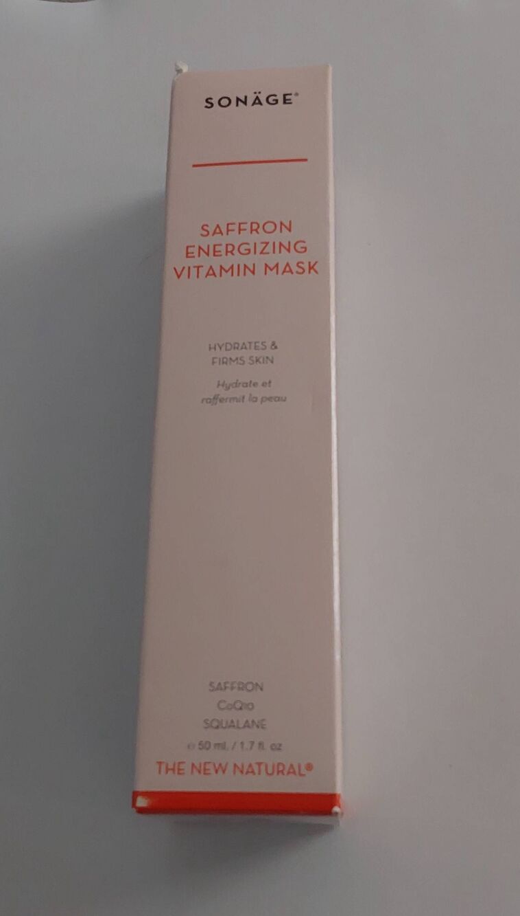 BNIB~Sonage Energizing Vitamin Mask~Hydrates & Firms Skin
